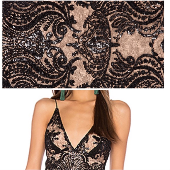 Free People Stunning Night Shimmer Mini Dress - Picture 7 of 13